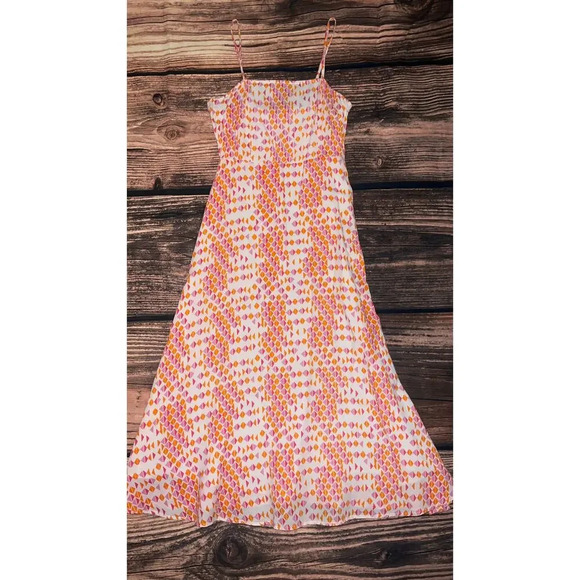 THML Women's Spaghetti Strap Dress Size Small Multicolor Abstract Summer Casual - Picture 1 of 3